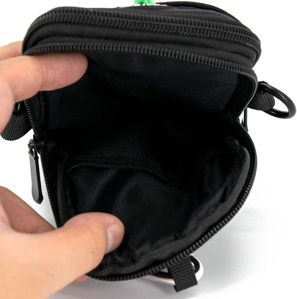 COOWONE Gassi Tasche Hund, Leckerli-Tasche für Hund Gassi gehen, Hund Tasche mit Poop Bag Dispenser,