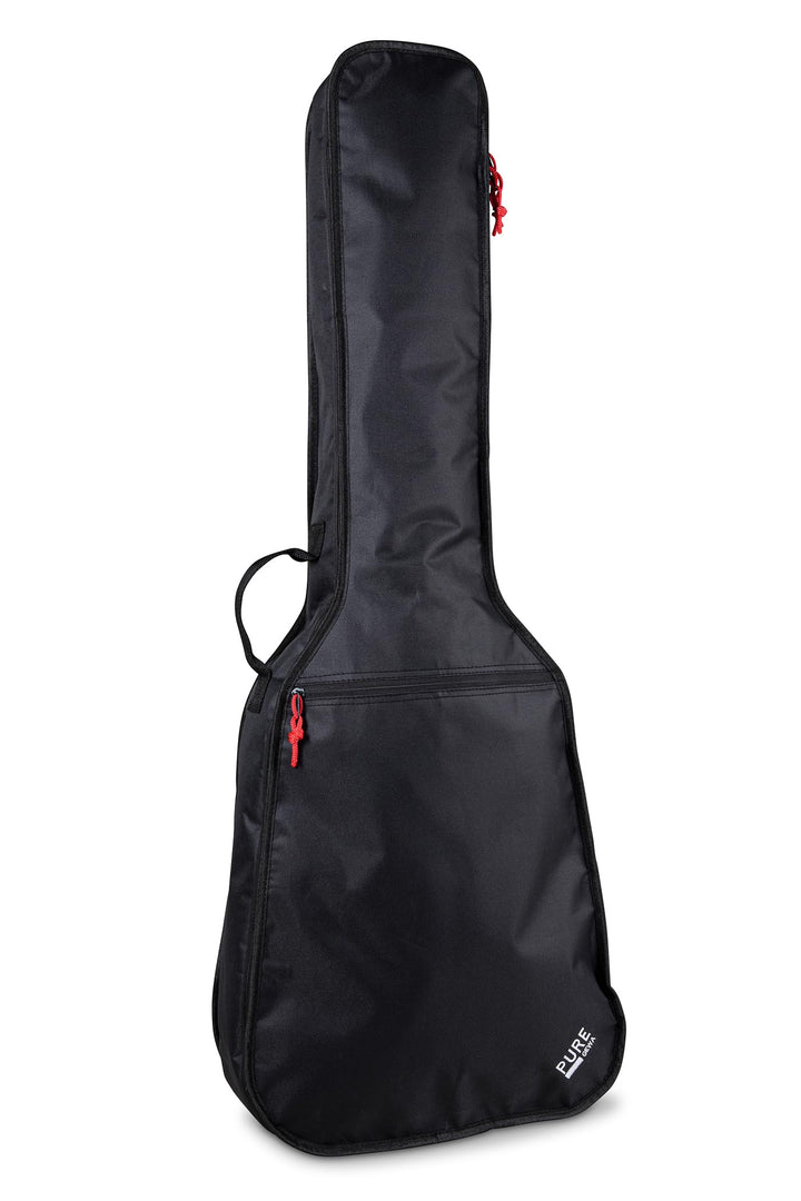 PURE GEWA Gitarren Gig-Bag Serie 110 für E-Gitarre, Softgriff gepolstert, grosse Notentasche, Rucksa
