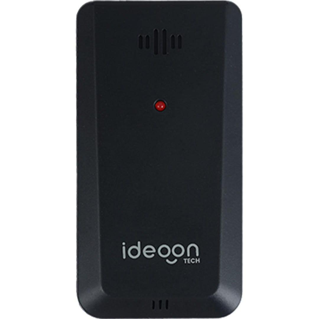 ideoon WLAN Wetterstation mit App & XXL Display: Tuya Smart Home, Aussen-Sensor, Weck-Alarm - Temper