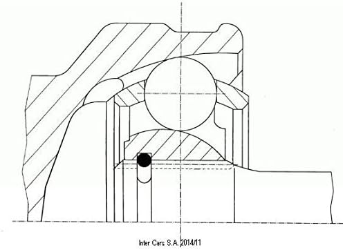 SPIDAN 20431 Gelenksatz, Antriebswelle