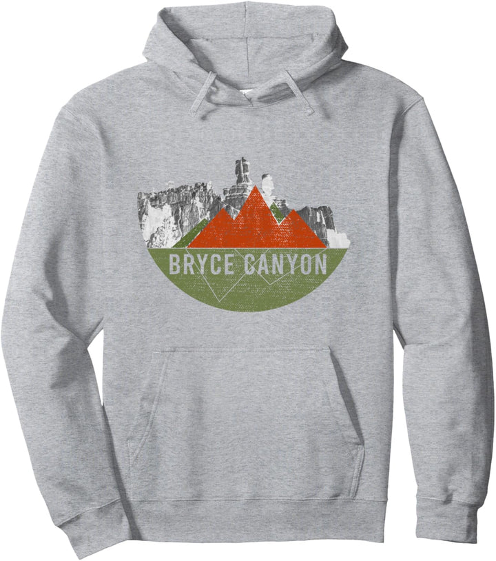 Weinlese-USA-Bergwandern - Bryce-Canyon-Nationalpark Pullover Hoodie
