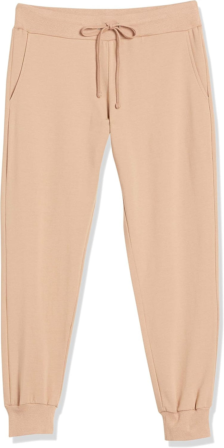 The Drop Damen Sweatpants Grace Jogginghose, Extra-weich, Stretch, Rippenbündchen L Praline, L Prali