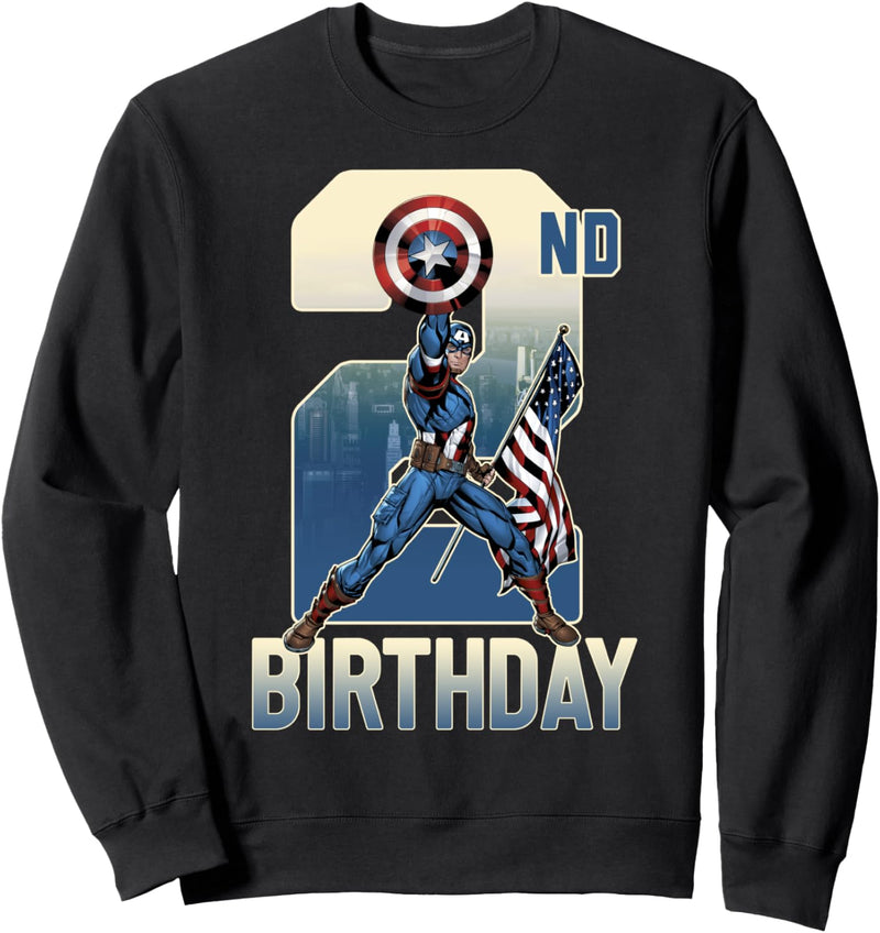 Marvel Captain America 2nd Birthday Sweatshirt