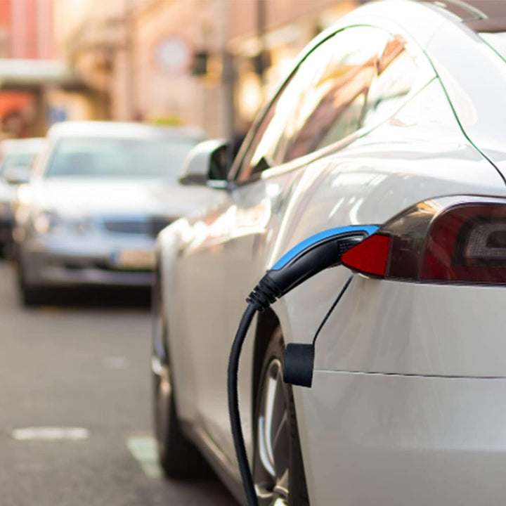 lighteu, DasVolt® EV Ladekabel für Elektroauto und Hybrid PHEV | Typ 1 bis Typ 2 | 32 Ampere (7,2 kW