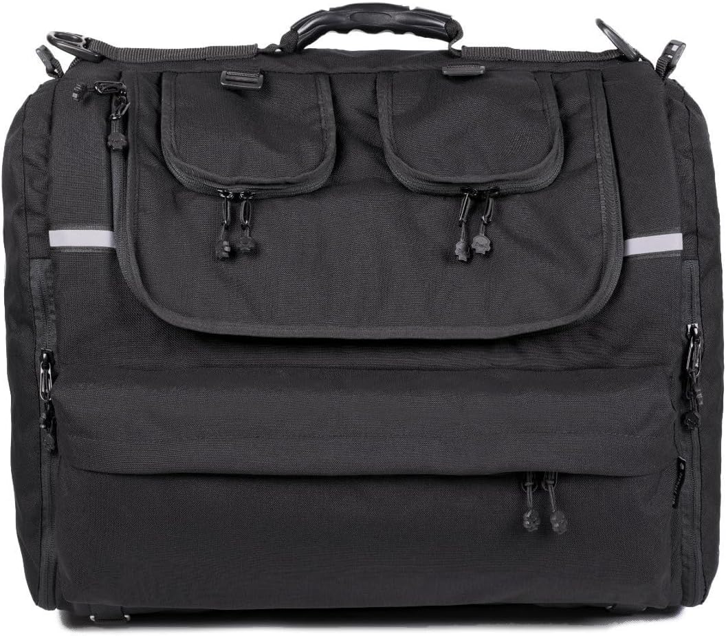 Pet Bag Motorrad Tasche für Hunde (2-36 kg), wasserdicht, tragbar, dreifach belüftet, Gepäckablage o