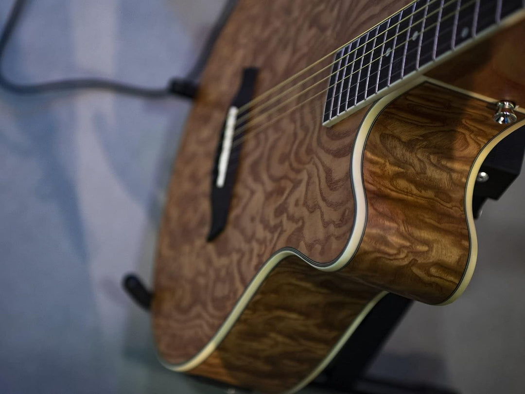 DIMAVERY SP-100 Westerngitarre, natur | Western-Gitarre mit Zargenschallloch