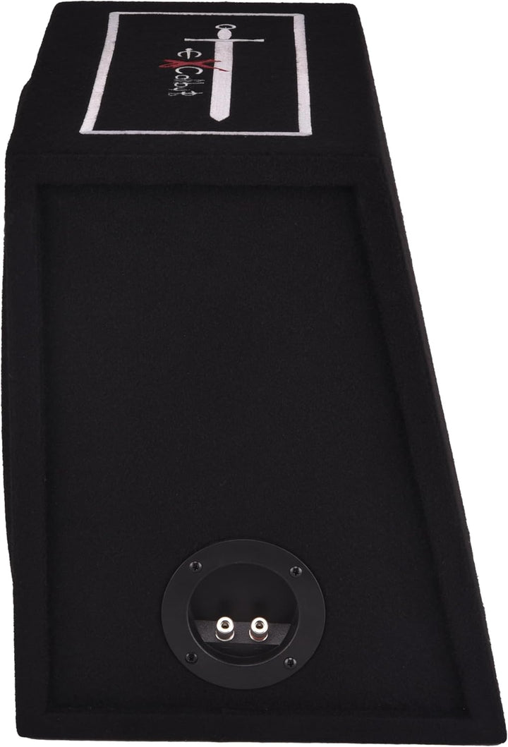 AutoStyle Excalibur X.3 Extreme Reflex-Bass-Boxen-Set, 30,5 cm, mit 1000 W Verstärker, Kabelset und
