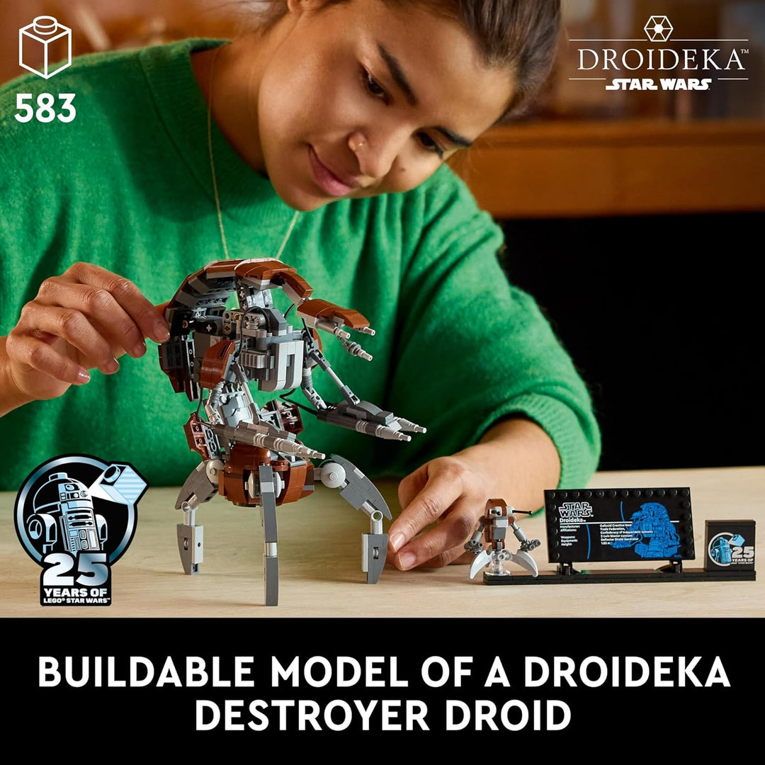 LEGO Star Wars Droideka Set, Droiden-Modellbausatz für Erwachsene & Star Wars Das Entern der Tantive