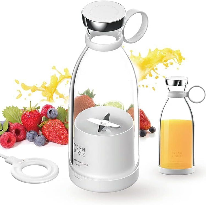Fresh Juice tragbarer Mixer to go, für Smoothie, persönlicher kabelloser Obst-Mixer, wiederaufladbar