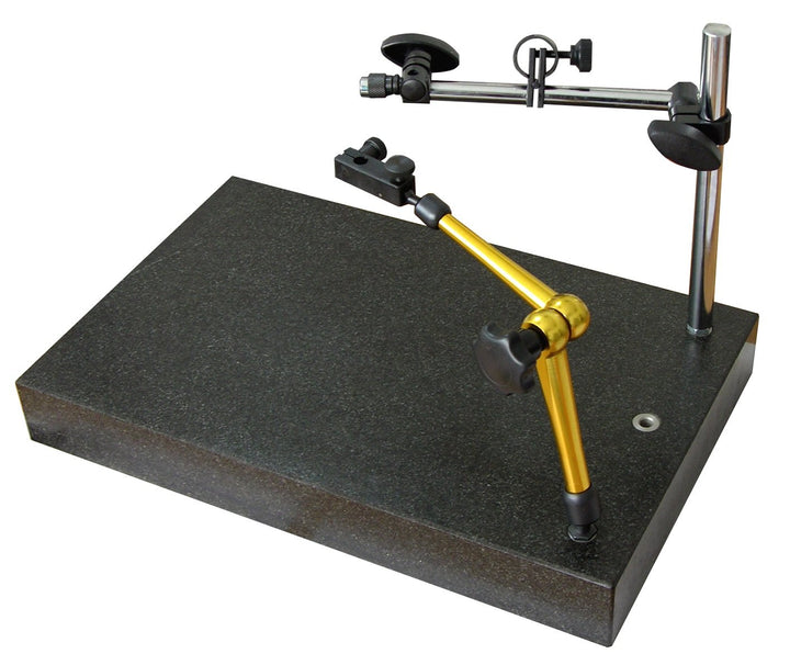 CNC QUALITÄT Mess- und Kontrollplatte aus Granit 150x150 mm - M8 Gewinde
