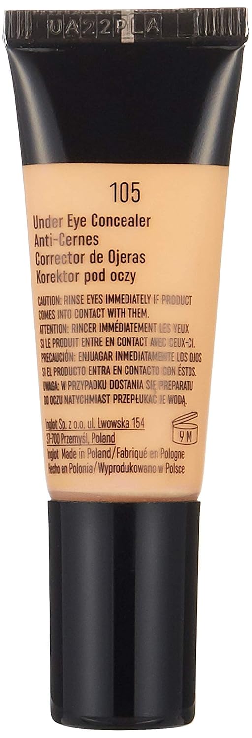 Inglot Under Eye Concealer - CONCEALER GEGEN AUGENRINGE : 105 10 ml (1er Pack) 105, 10 ml (1er Pack)