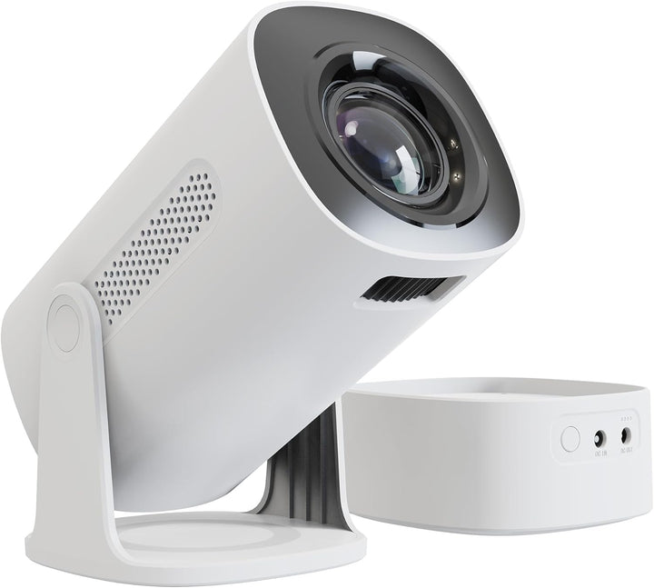 KIANO Vision Smart-Projektor in Reisegrösse – Tragbarer Mini-HD-Projektor mit WLAN, Bluetooth, Integ