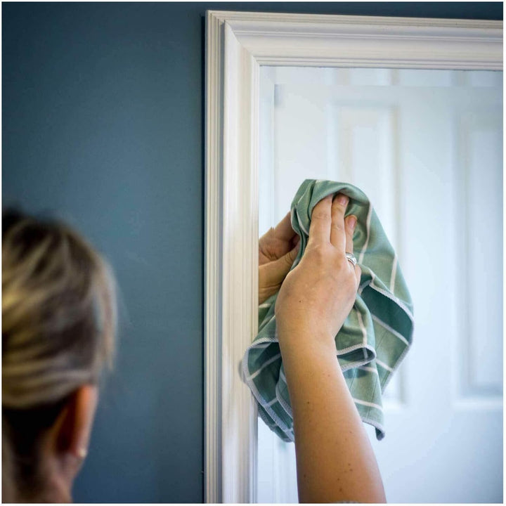 Muxel Bambustücher | antibakterielle Putztücher zum Reinigen + Polieren 7er Set