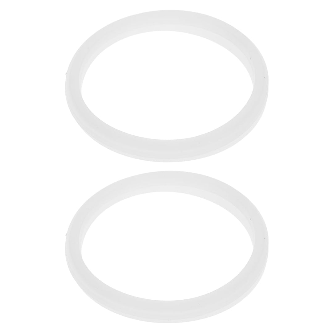 Dichtungsring für Eismaschine 2er Set – Silikon Ersatzdichtung 92 mm Weiss