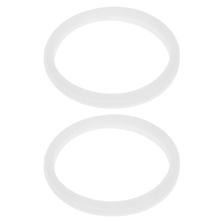 Dichtungsring für Eismaschine 2er Set – Silikon Ersatzdichtung 92 mm Weiss