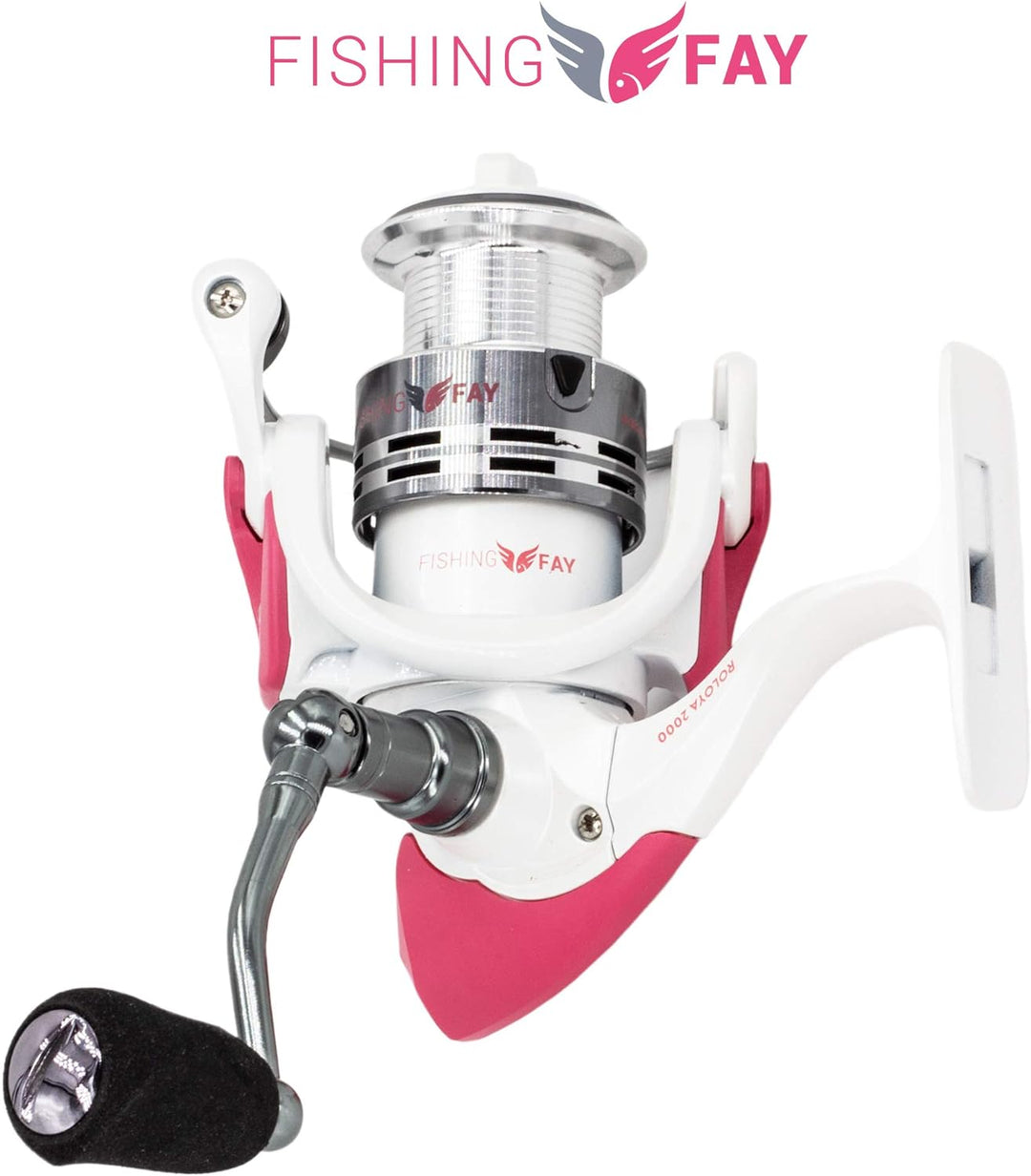 FISHINGFAY® ROLOYA Reel 2000 Angel Spinnrolle ideal für Jede Rute mit Wurfgewicht von 20-80gr