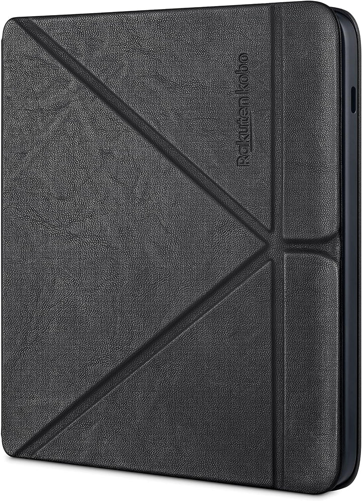 Kobo Libra 2 SleepCover – Schwarz | Ruhemodus/Wachmodus-Technologie | Integrierter Ständer für Zwei