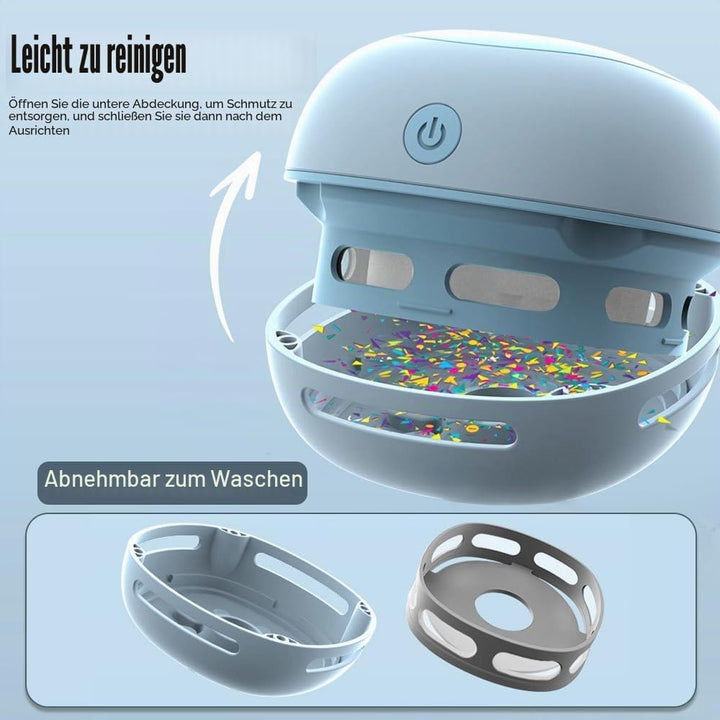 MiOYOOW Mini Tischsauger, Desktop-Staubsauger, Wiederaufladbarer USB-Tischstaubsauger, Leicht zu Rei
