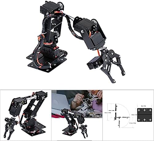 Roboterarm-Kit, Arduino-Roboterarm, 6Dof-Roboter, Mechanischer Arm, Klemmklaue, Kit, Dof-Manipulator