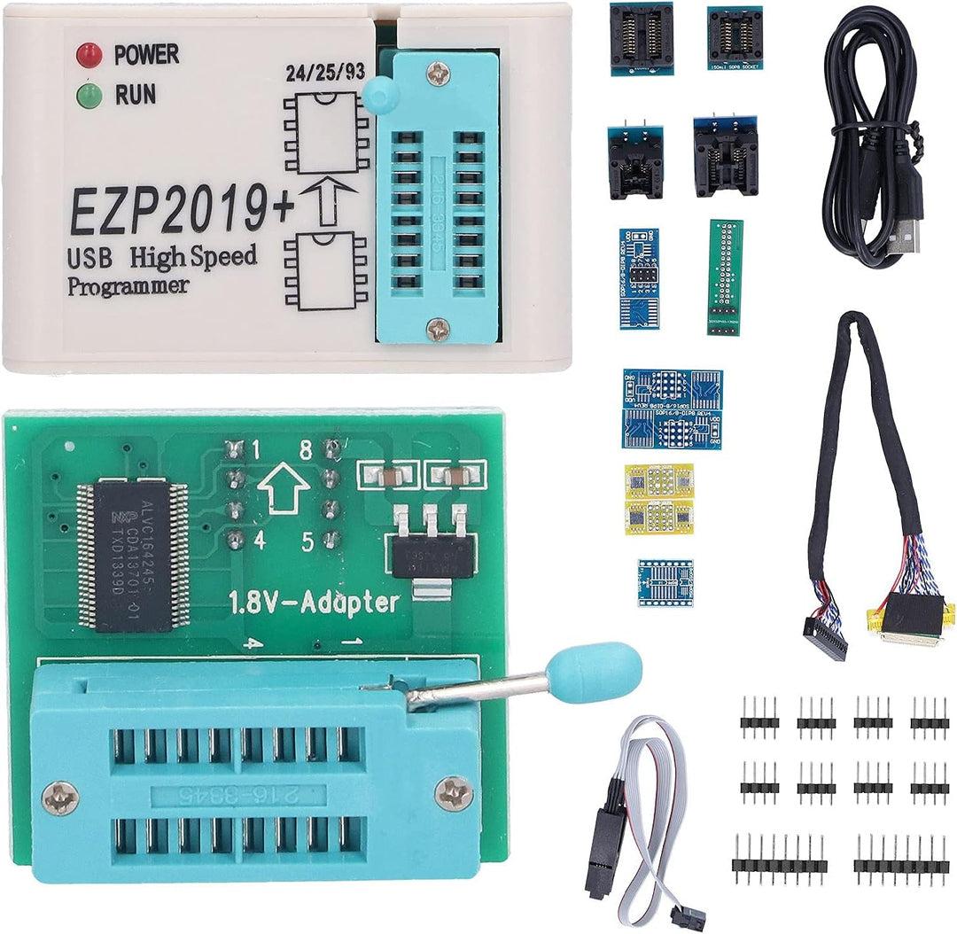 USB SPI Programmer EZP2019 Programmierer Set EPROM Flash 24 25 93 BIOS Leiterplatten-Programmierer m