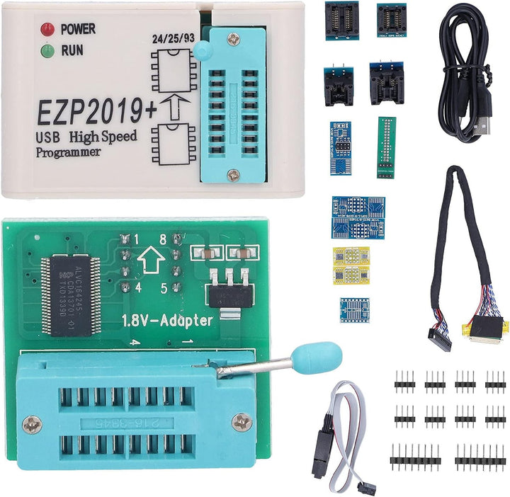 USB SPI Programmer EZP2019 Programmierer Set EPROM Flash 24 25 93 BIOS Leiterplatten-Programmierer m