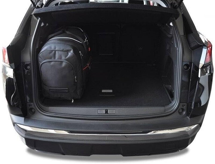 KJUST Dedizierte Reisetaschen 4 stk kompatibel mit PEUGEOT 3008 II (P84E) 2016+