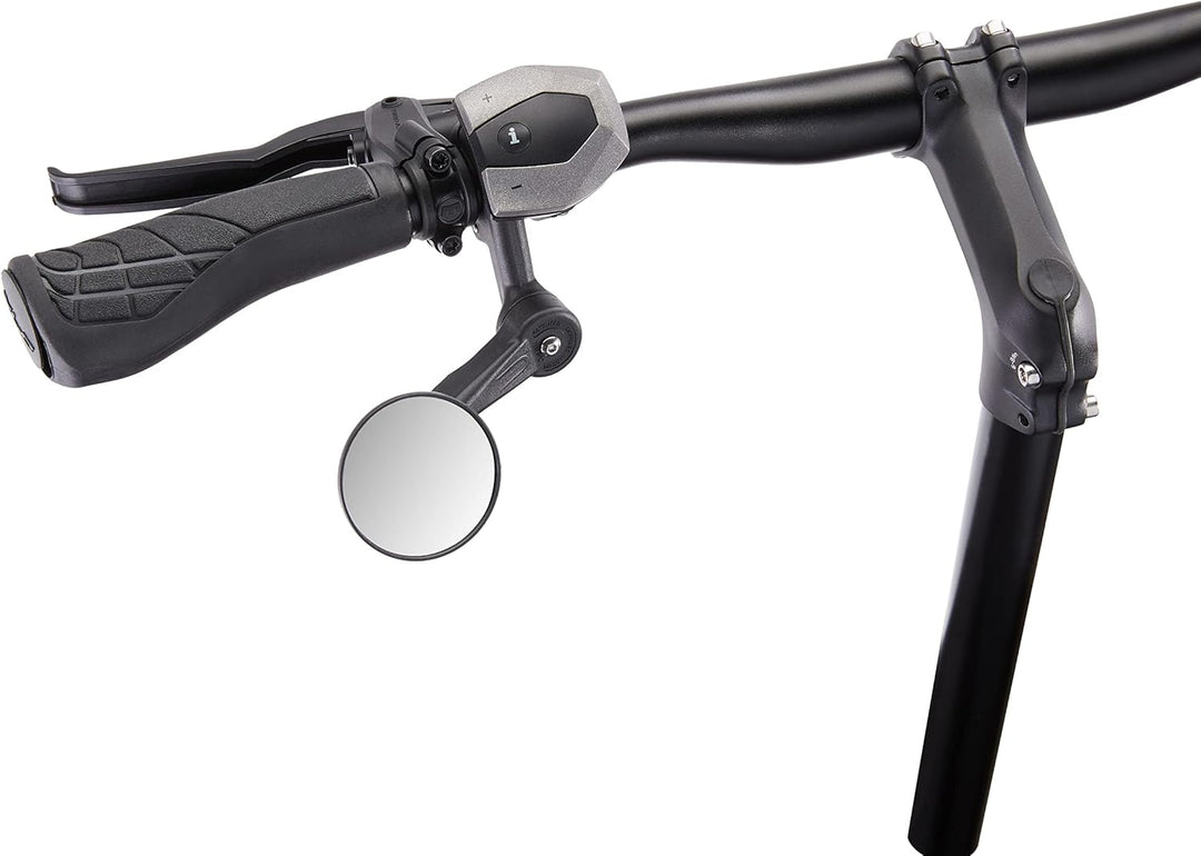 Krampe KF Mini Typ B | kleiner einklappbarer Fahrradspiegel | links und rechts montierbar | für alle
