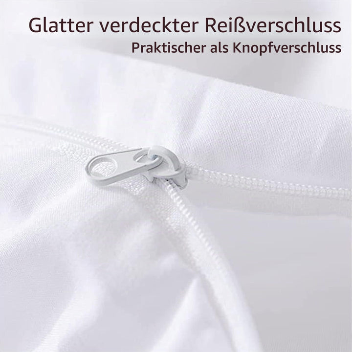 Zomer - Waschbär Bettwäsche 135x200 cm Tierwelt Microfaser Bedruckte Bettwäsche-Sets 2 teilig - 1 Fl