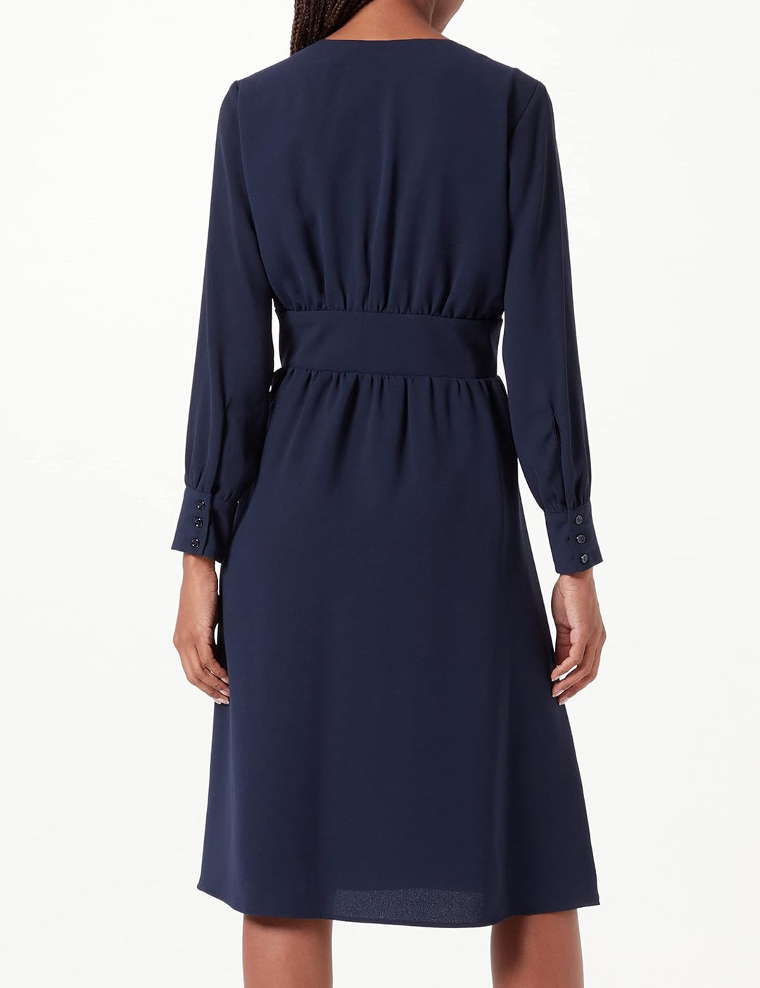 Seidensticker Damen Kleid 38 Dunkelblau, 38 Dunkelblau