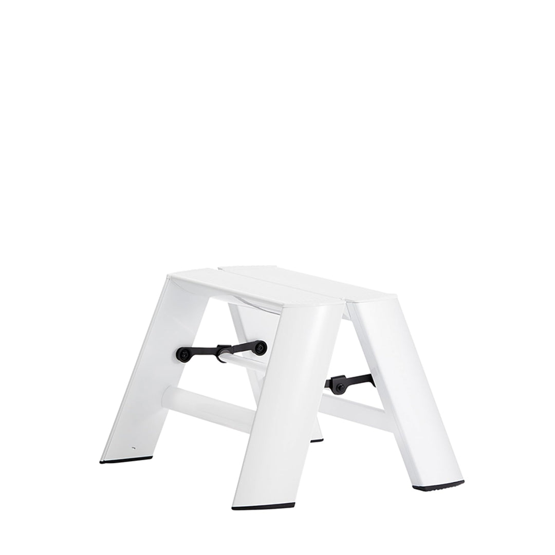 Hasegawa Ladders Ml1.0-1WH Trittleiter, Weiss, Weiß