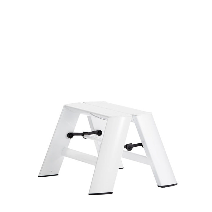 Hasegawa Ladders Ml1.0-1WH Trittleiter, Weiss, Weiß