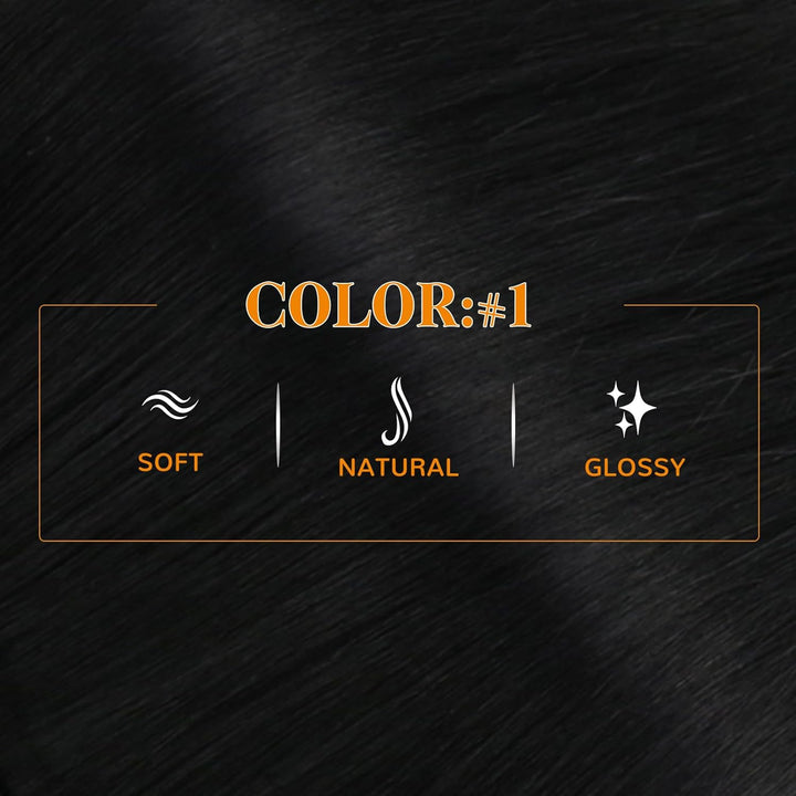 Easyouth Ponytail Echthaar Extensions Schwarz Zopf Haarverlangerung Remy Echthaar Zopf Extensions Na
