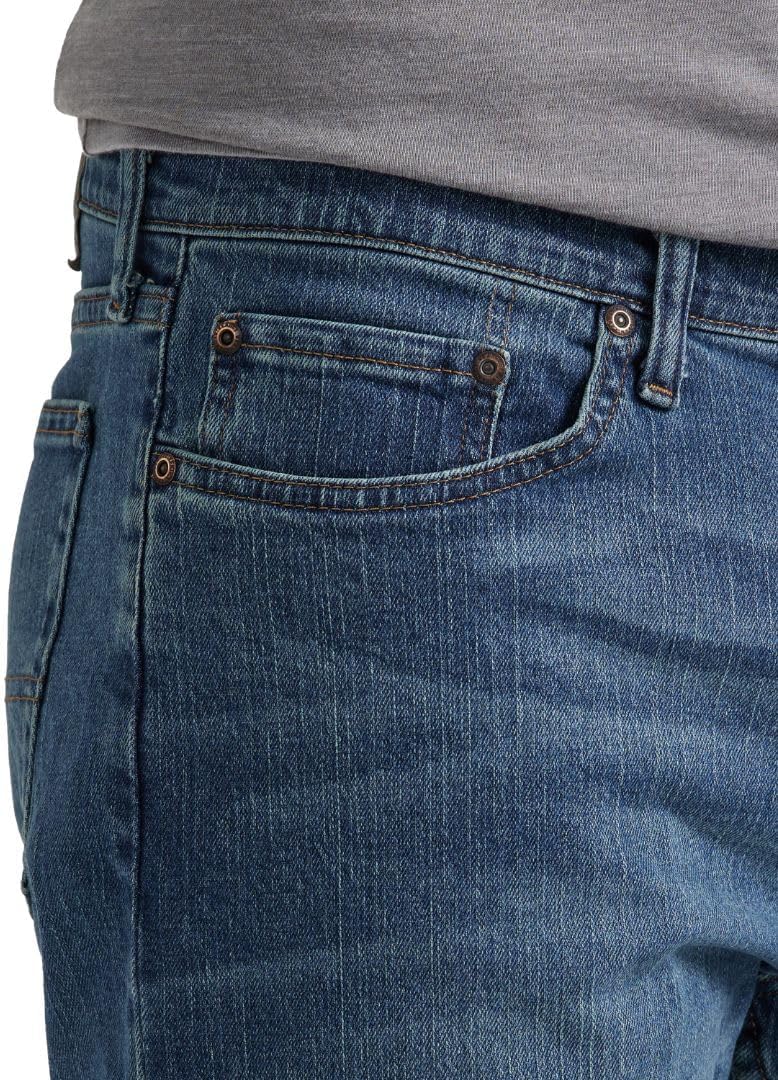Wrangler Authentics Jeanshose, für Herren, reguläre Passform, Bequeme, elastische Taille 29W / 30L B