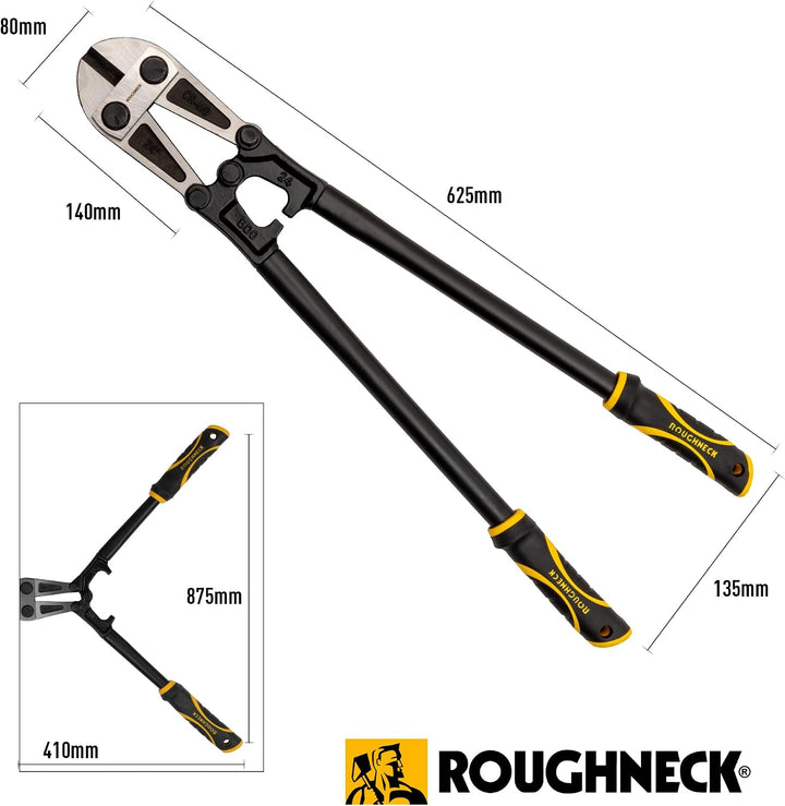 Roughneck rou39124 Professionelle Bolzenschneider 61 cm – schwarz One size Schwarz, One size Schwarz