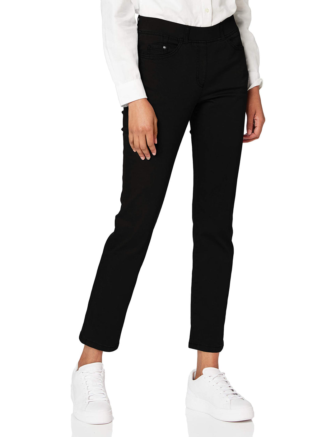 Raphaela by Brax Style Lavina Damen Schlupfhose Super Slim Fit 36 Schwarz, 36 Schwarz