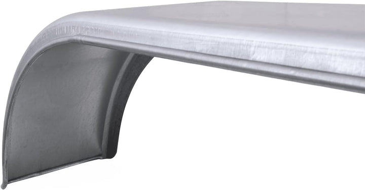 CHORUS Tandem-Kotflügel 14 Zoll für Anhänger, 1575 x 255 mm | Verzinkter Stahl schützt Zweiachsanhän