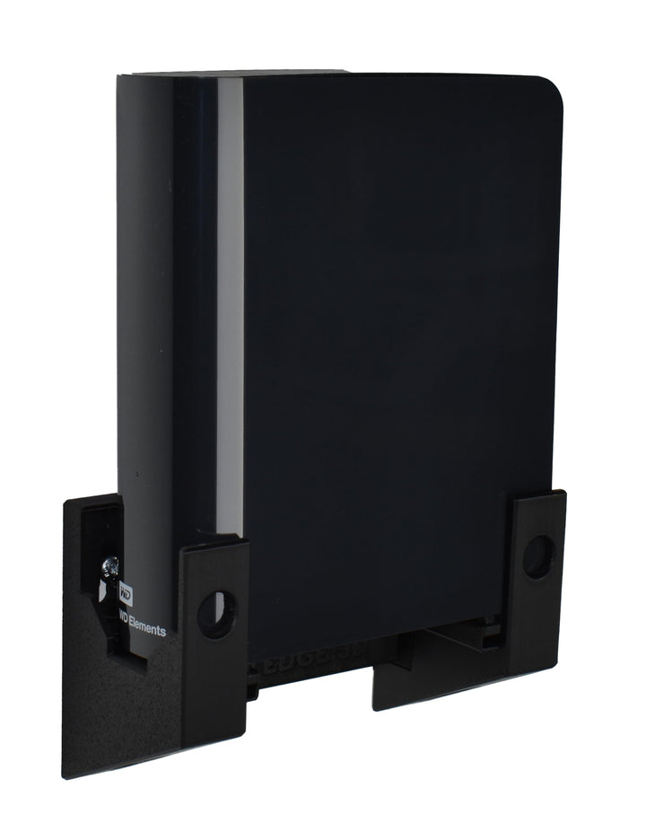 CraftEdge3D Wandhalterung für Western Digital WD Elements (Schwarz), Schwarz