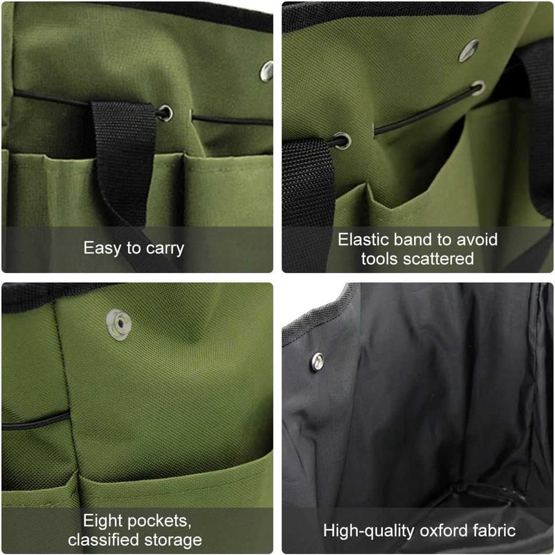 Ledeak Garten Werkzeugtasche, Multifunktionale Wasserdichte Haushalt Softbag Werkzeug Tragbare Aufbe