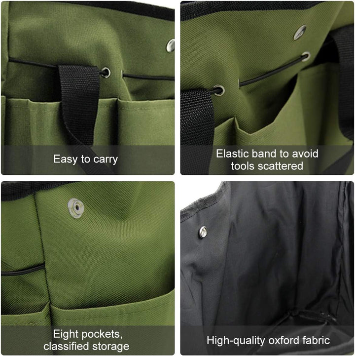 Ledeak Garten Werkzeugtasche, Multifunktionale Wasserdichte Haushalt Softbag Werkzeug Tragbare Aufbe