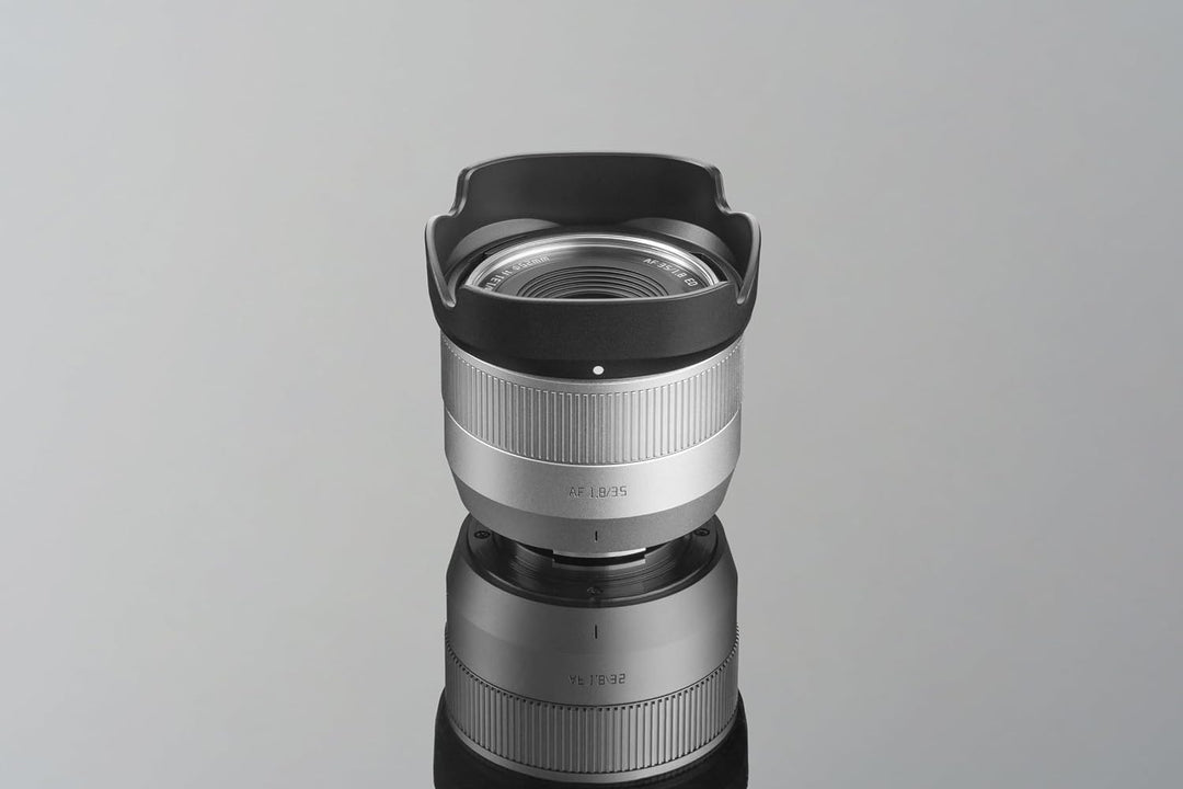 TTArtisan 35 mm F1.8 II Metallgehäuse, Autofokus, AF-Objektiv, kompatibel mit FujiFilm FX Mount, Sil