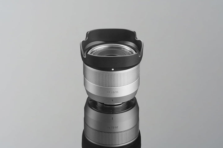 TTArtisan 35 mm F1.8 II Metallgehäuse, Autofokus, AF-Objektiv, kompatibel mit FujiFilm FX Mount, Sil