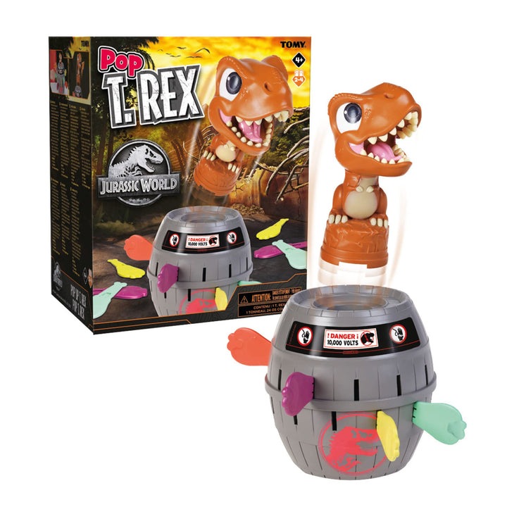 Tomy Spiel Pop Up T-Rex T73290, T-Rex