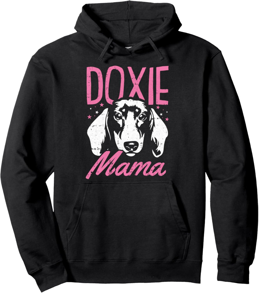 Doxie Mama Mother's Day Cute Dachshund Dog Pet Lover Mom Pullover Hoodie