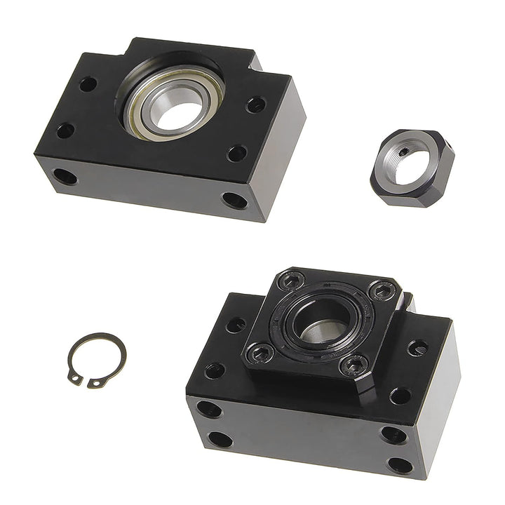 CNCYEAH 1 Satz BK10 BF10 Kugellager Schraube Block Halterung für CNC RM/SFU 1204 Kugelumlaufspindel