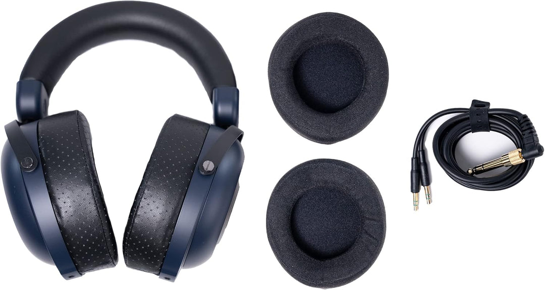 Dekoni Audio Kobalt | Audiophile Over-Ear-Kopfhörer mit geschlossener Rückseite | Kabelgebunden | Sc