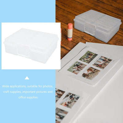 TOPBATHY Home Storage 1 x Foto-Aufbewahrungsbox, klassifizierter Foto-Organizer, multifunktionale Fo
