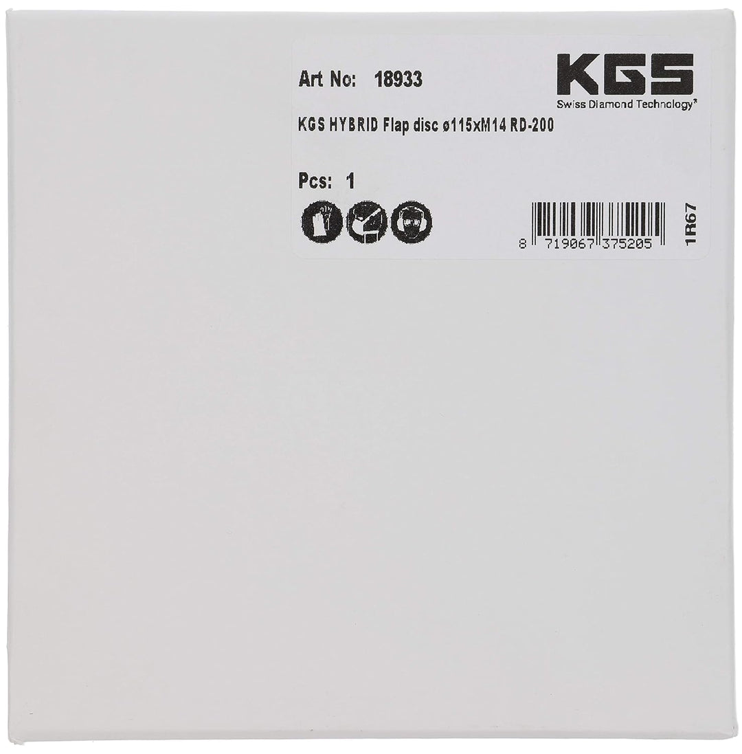 KGS Hybrid-Diamant-Trennscheiben, 115 x M14 goldfarben, Körnung 200 mit direkter M14 aufnahme passen