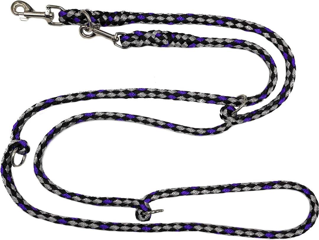 Hundeleine grosse Hunde bis 80 Kg Doppelleine Jumbo 2,40m / 2,80m / 3,50m / 5m verstellbar Übungslei