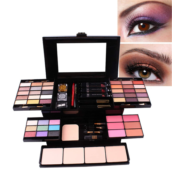 FantasyDay 54 Farben Multifunktions Exquisite Kosmetik Geschenkset Makeup Schmink Kit für Gesicht, A
