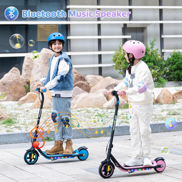 EVERCROSS Elektroroller für Kinder, 7" Leichter Elektroroller für Kinder 6-12 Jahren, Elektroscooter